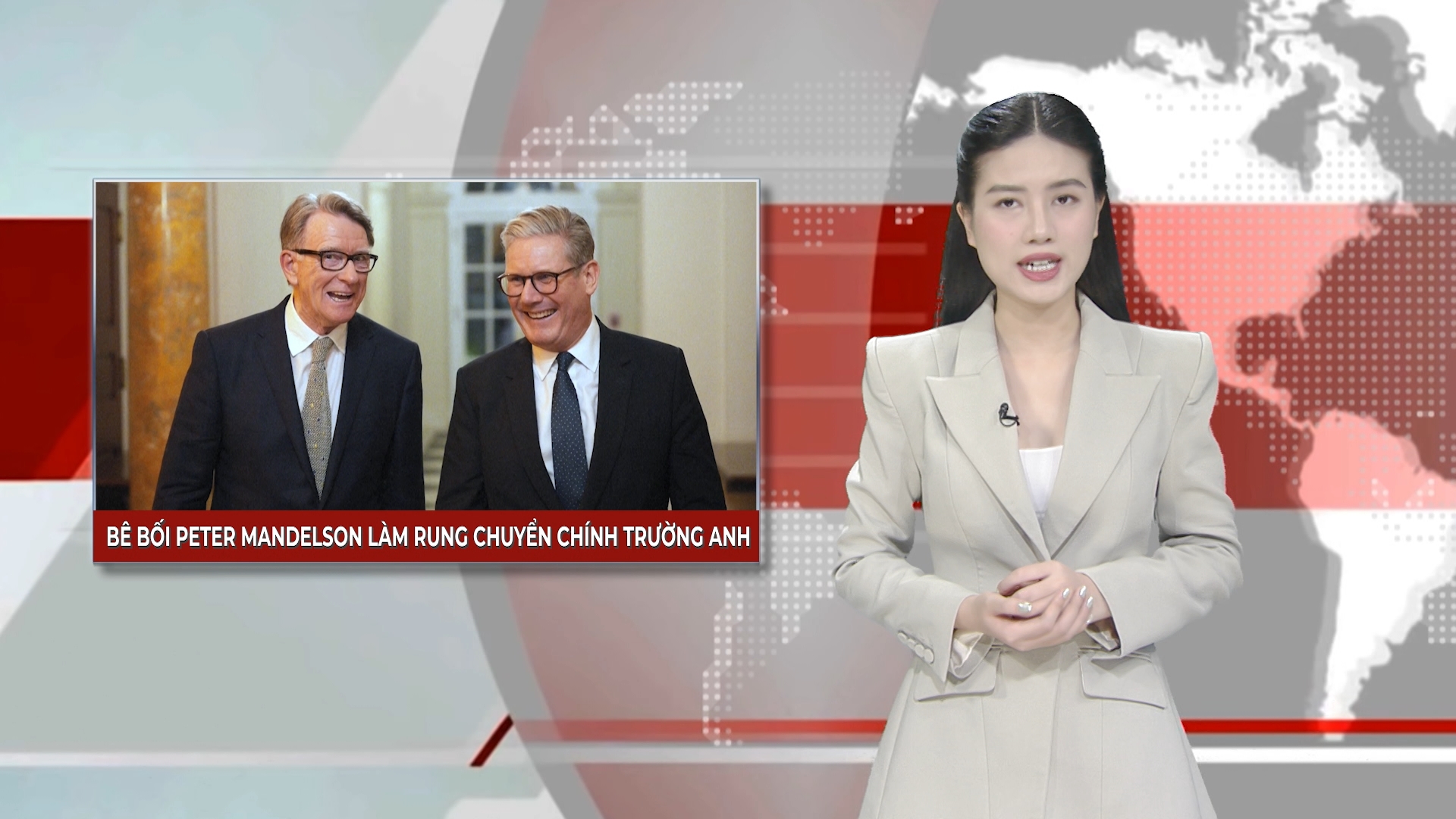 Bê bối Peter Mandelson làm rung chuyển chính trường Anh | Nhìn ra thế giới | 20/04/2026