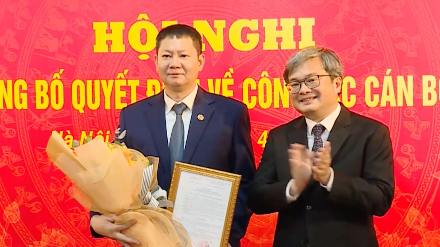 Bổ nhiệm Giám đốc Trung tâm Phục vụ hành chính công TP. Hà Nội