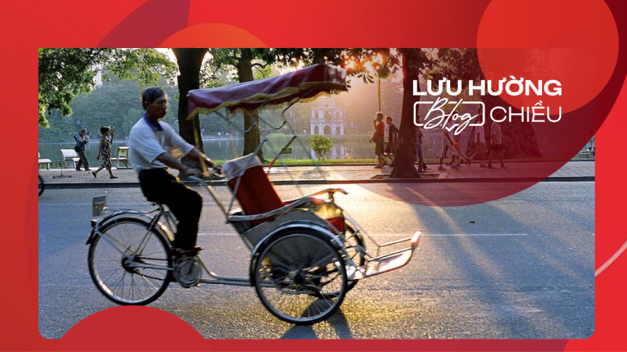 Thơ mộng xích lô Hà Nội
