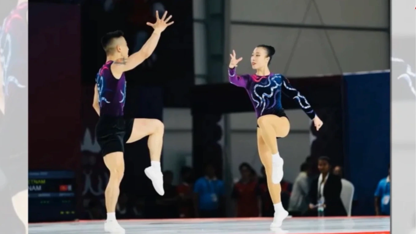 Aerobic Việt Nam giành 3 Huy chương Vàng tại Cúp Thế giới