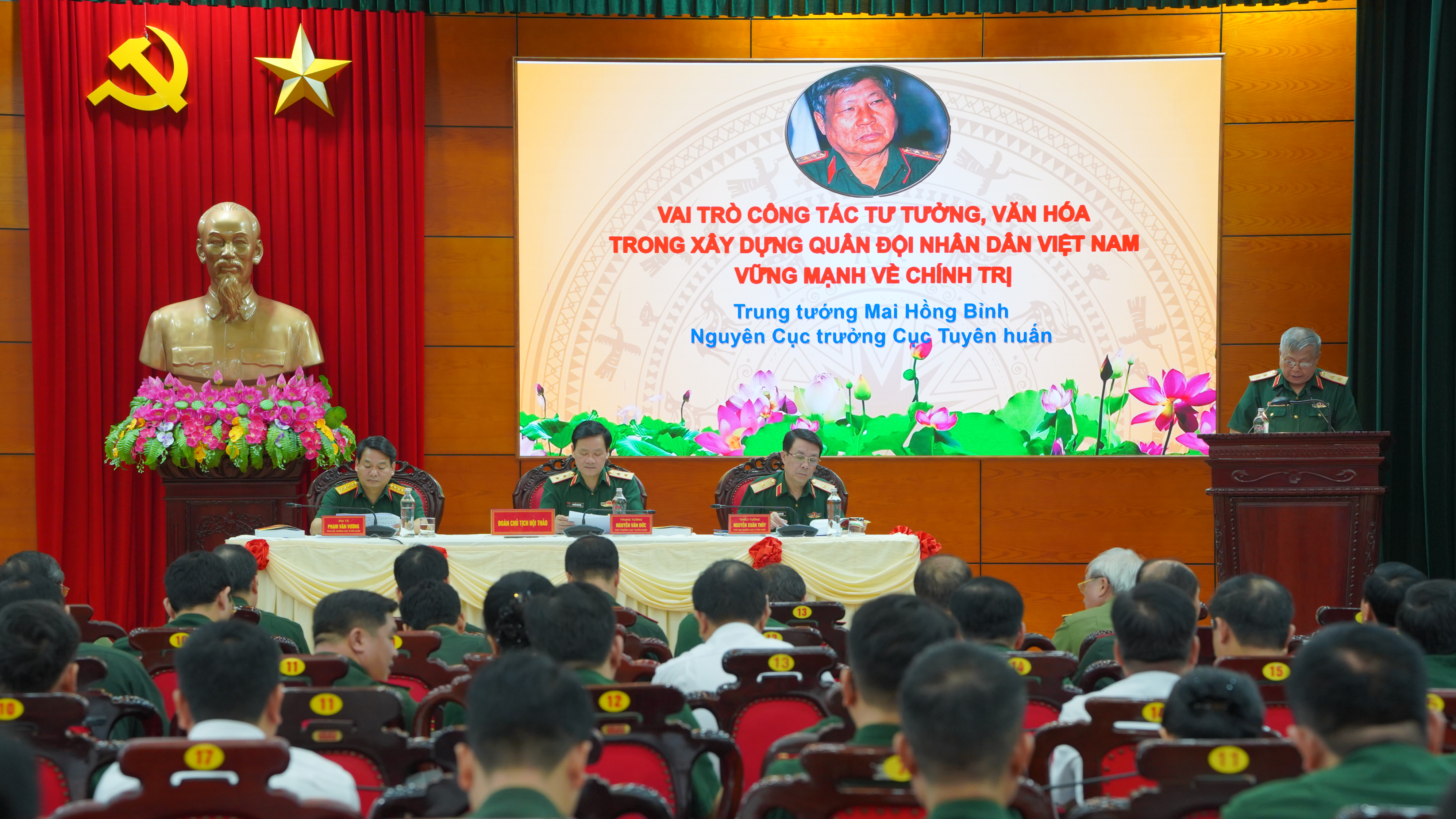 Hội thảo khoa học 'Công tác tư tưởng, văn hóa trong xây dựng Quân đội vững mạnh về chính trị'