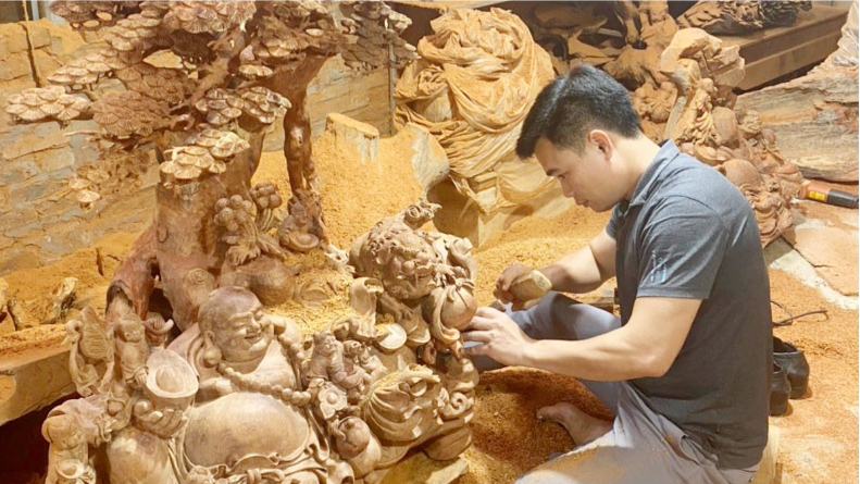 Bản sắc làng mộc Ngọc Than