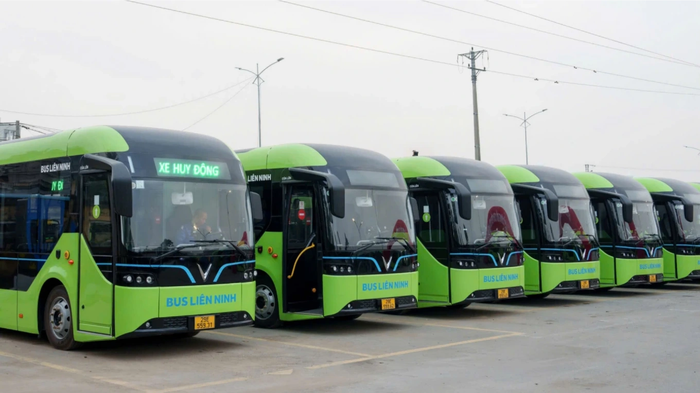 Netzero thúc đẩy mở rộng mạng lưới xe buýt điện