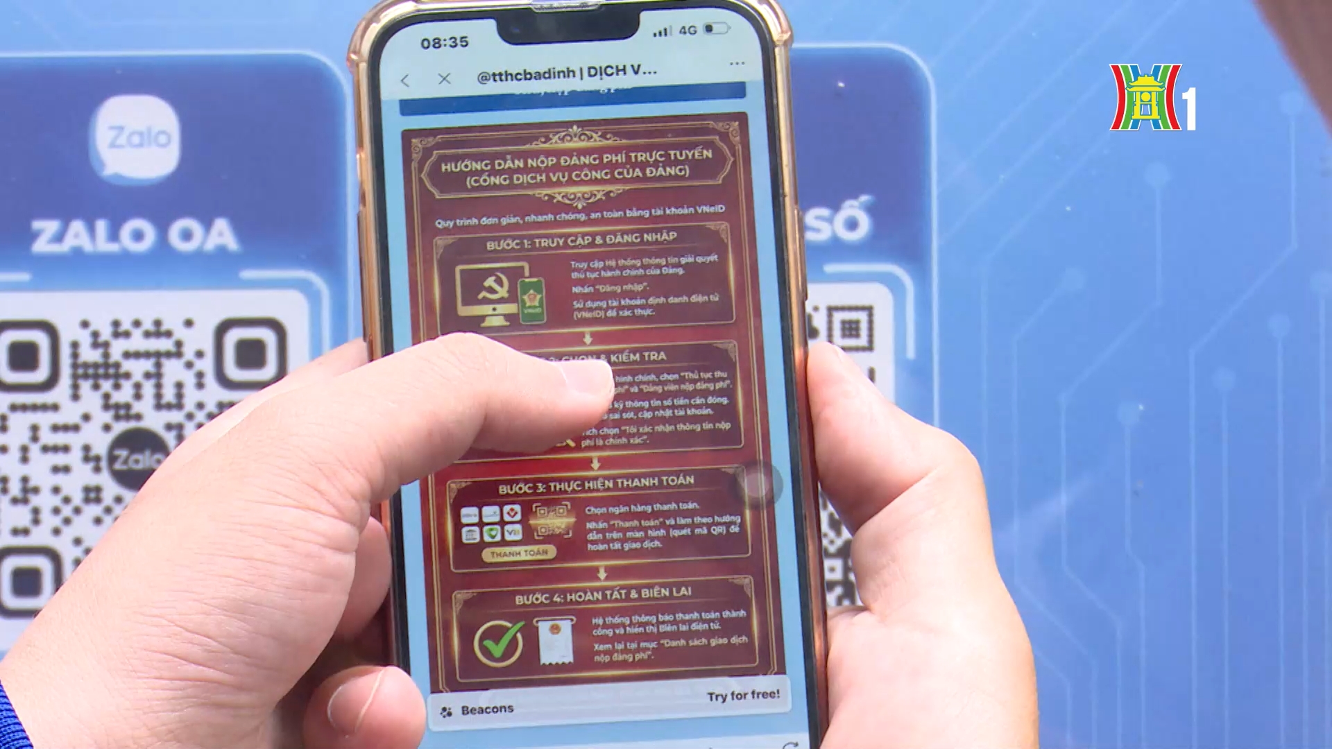 Thanh niên sáng tạo mô hình Bảng tin số | Người tốt quanh ta | 22/04/2026