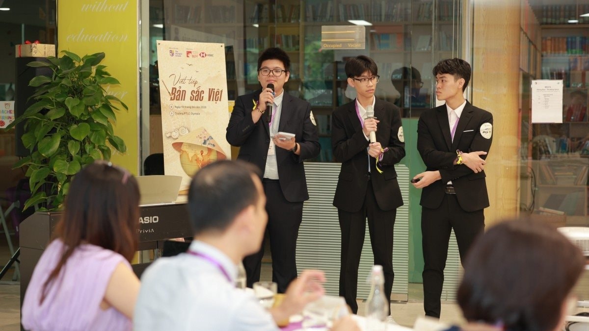 Học sinh 'viết tiếp' bản sắc Việt