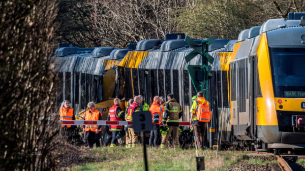 Đan Mạch: Va chạm tàu hỏa khiến nhiều người bị thương