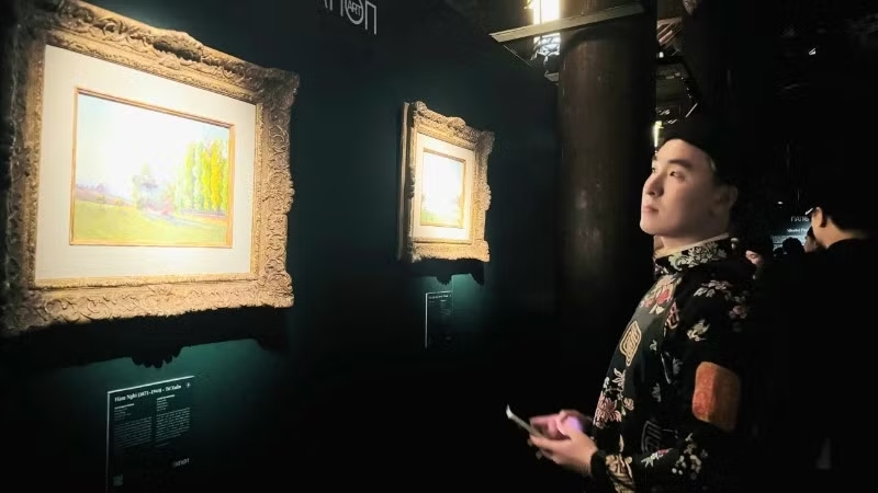 Lần đầu tiên trưng bày tranh của vua Hàm Nghi tại Hà Nội