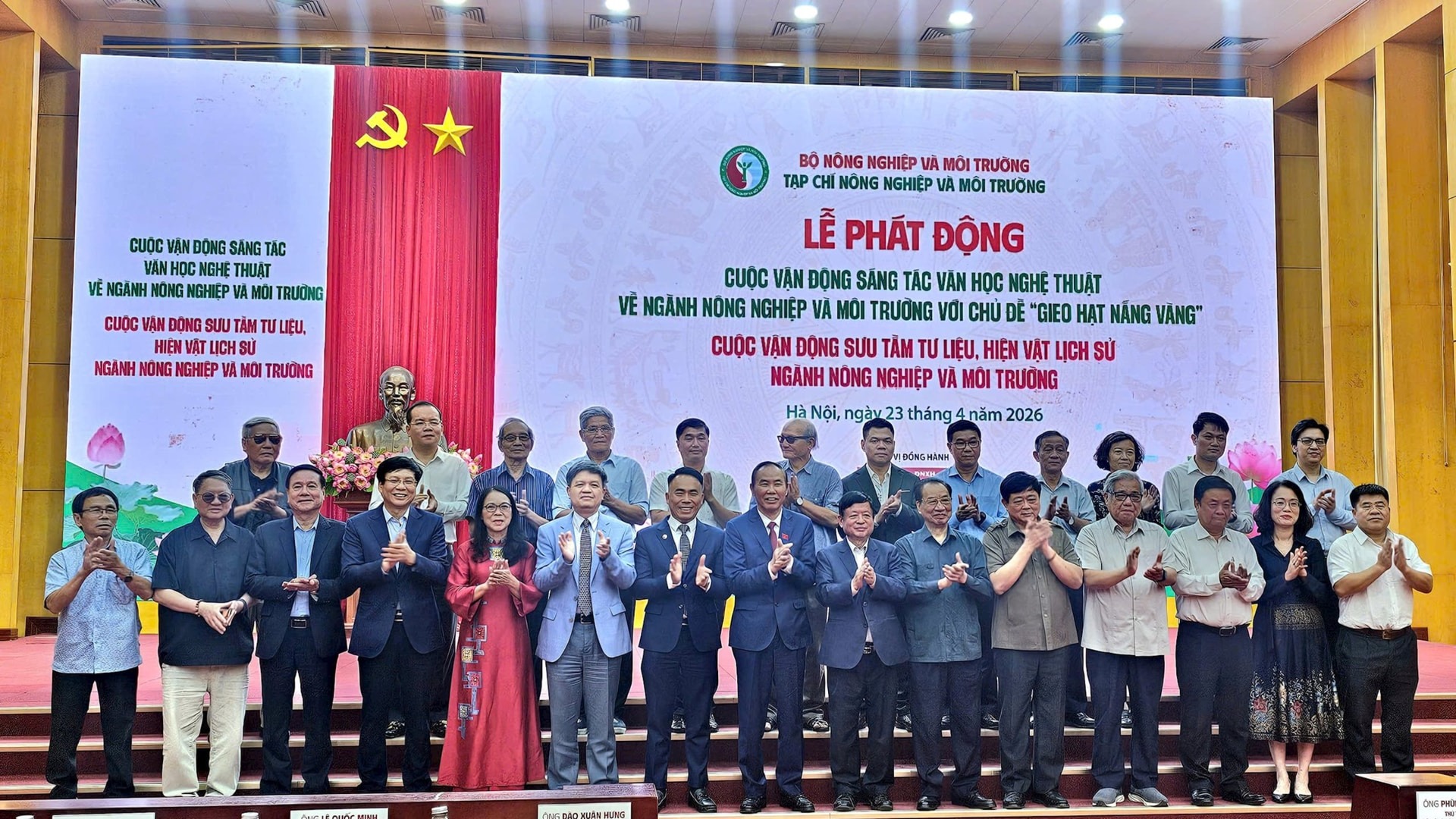 Khởi động 'Gieo hạt nắng vàng' lan tỏa giá trị nông nghiệp, môi trường 