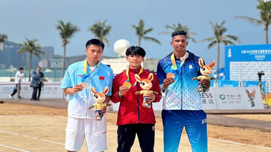 Điền kinh tiếp tục giành HCV đại hội thể thao bãi biển châu Á