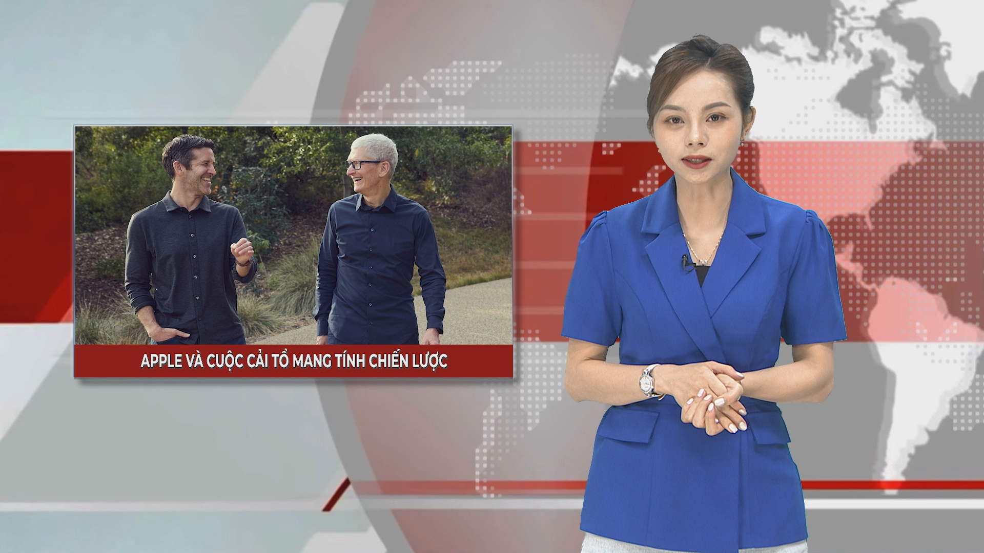 Apple và cuộc cải tổ mang tính chiến lược | Nhìn ra thế giới | 25/04/2026