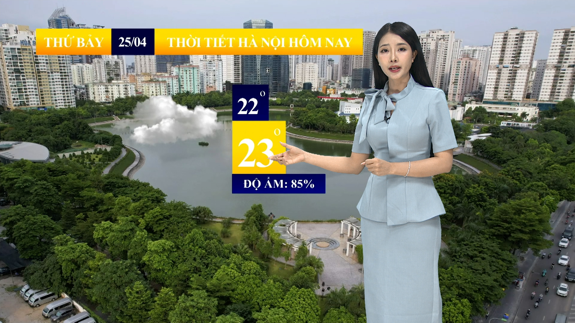 Dự báo thời tiết sáng | 25/04/2026