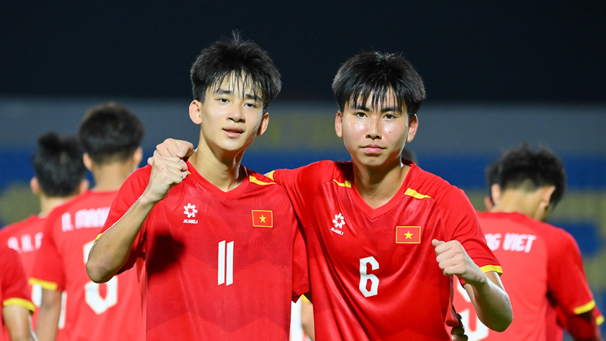 U17 Việt Nam lần thứ 4 vô địch giải Đông Nam Á