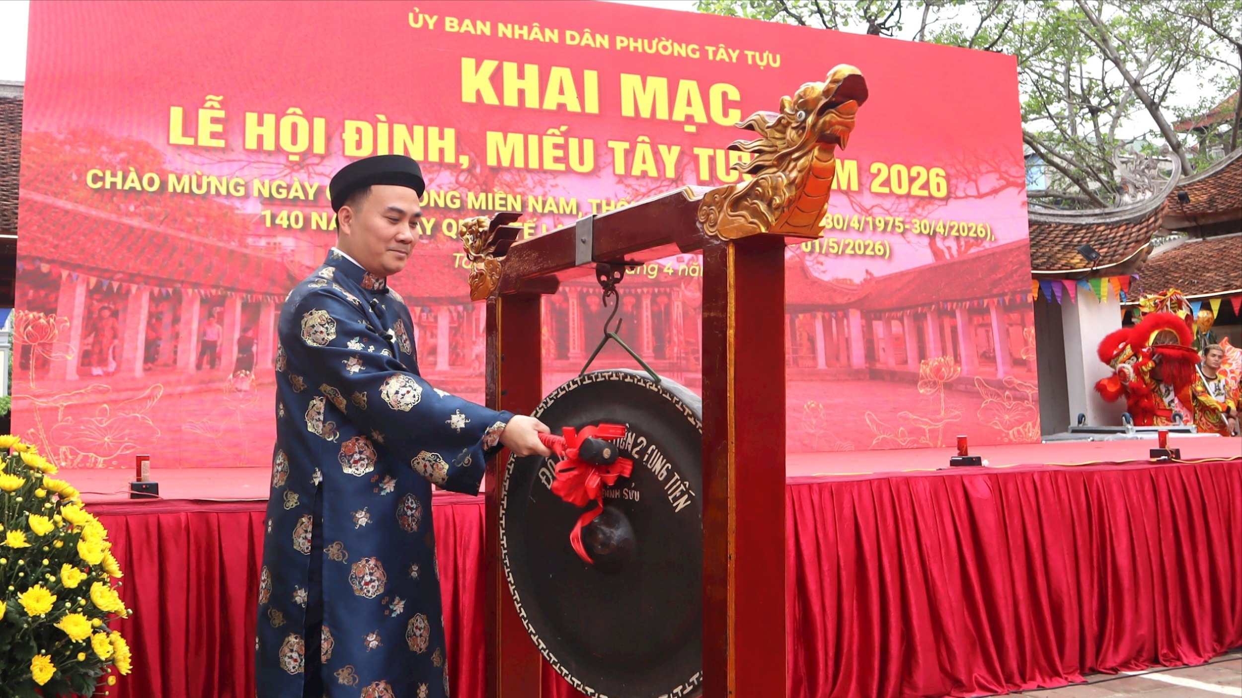 Lễ hội truyền thống đình - miếu Tây Tựu năm 2026