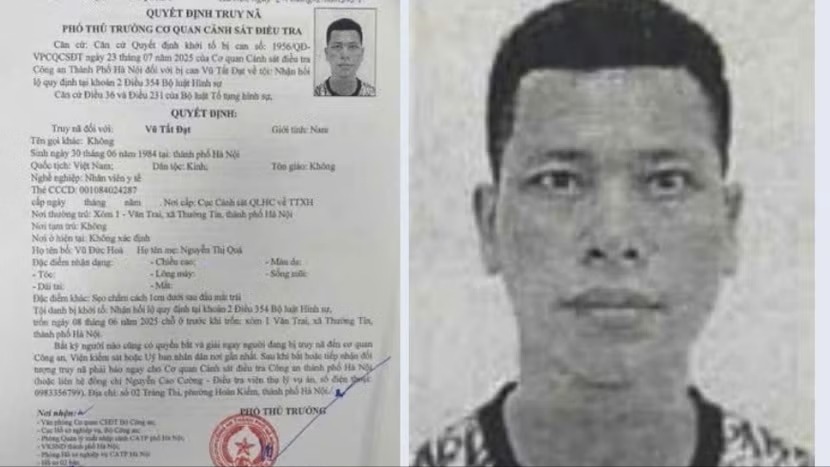 Truy nã bị can nhận hối lộ