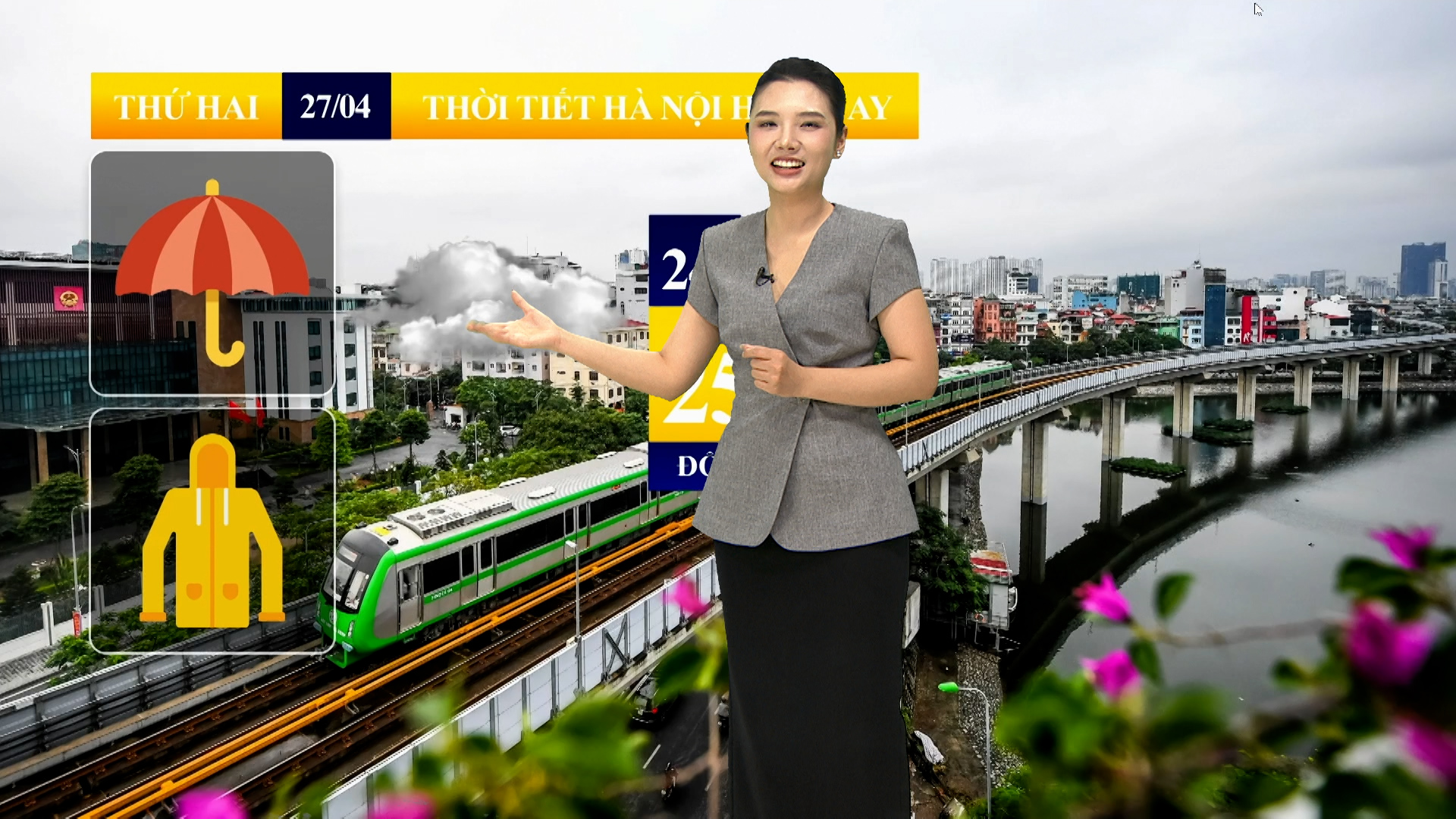Dự báo thời tiết sáng | 27/04/2026