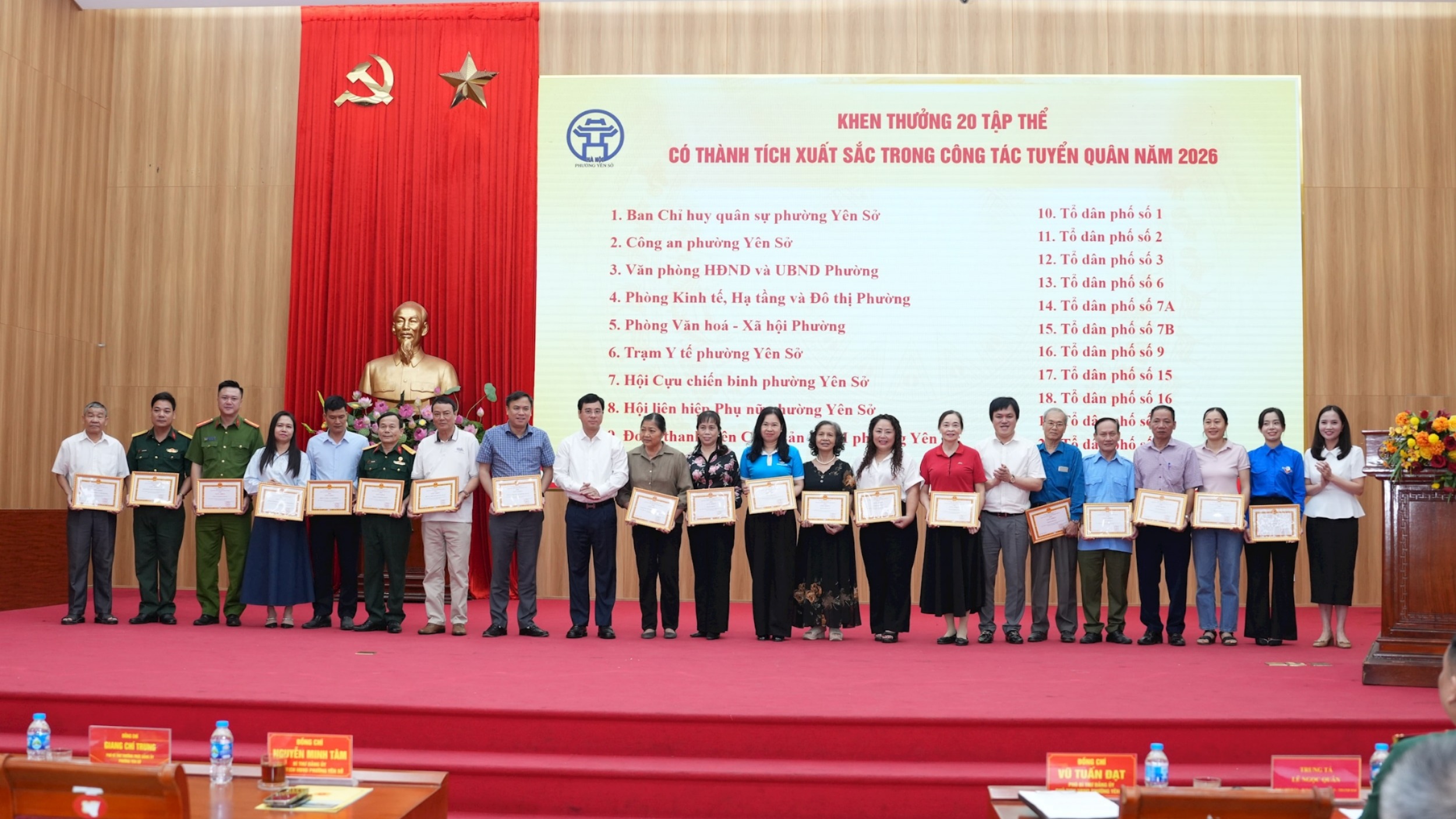 Phường Yên Sở hoàn thành 100% chỉ tiêu tuyển quân 2026 