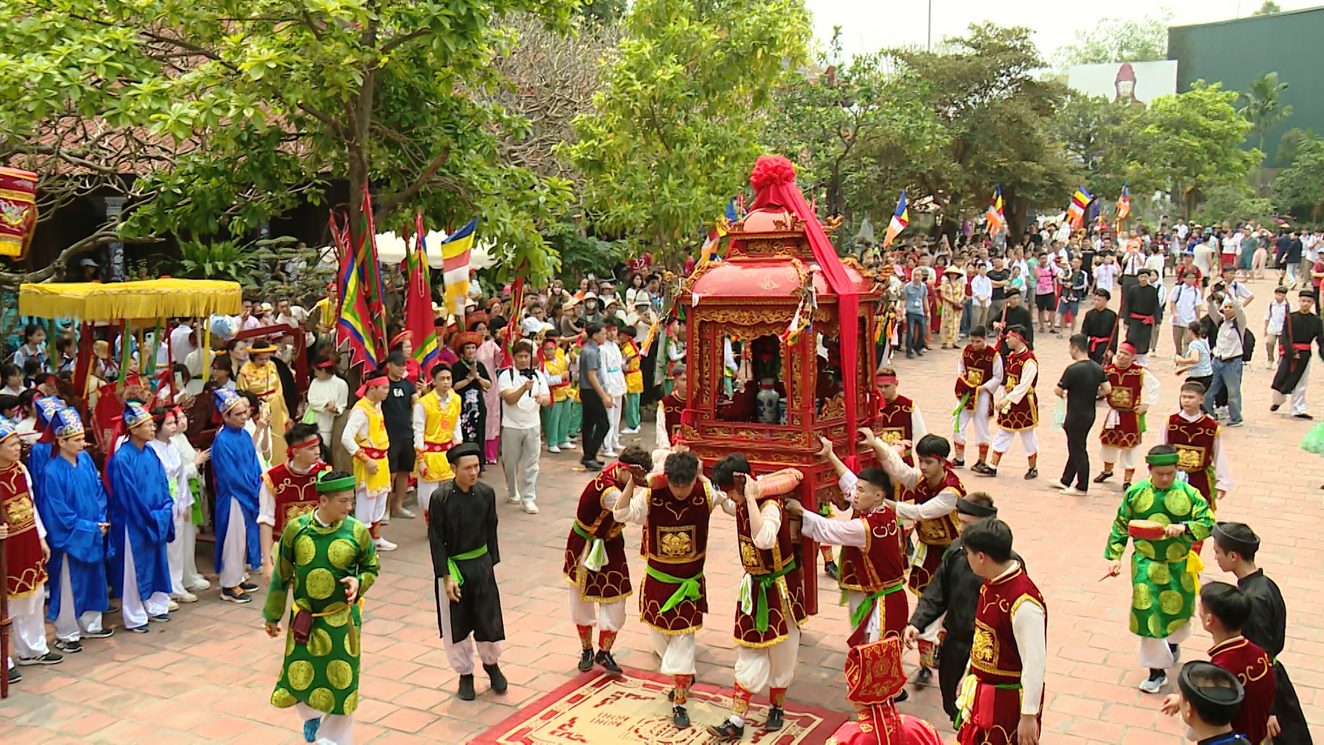 Đặc sắc lễ hội truyền thống làng Giang Cao