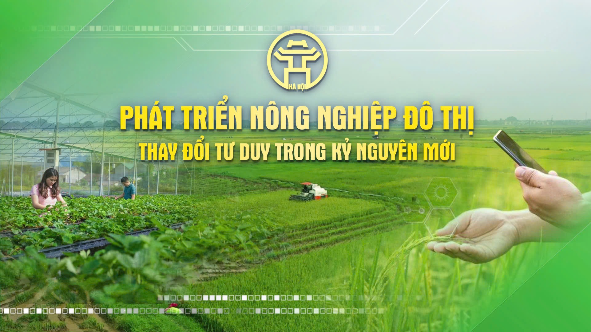 Chương trình thời sự đặc biệt: Phát triển nông nghiệp đô thị - Thay đổi tư duy trong kỷ nguyên mới