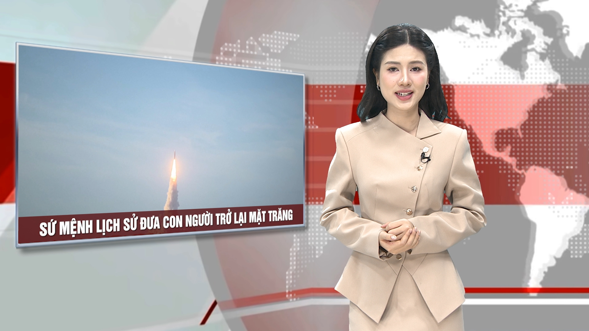 Sứ mệnh lịch sử đưa con người trở lại Mặt Trăng | Nhìn ra thế giới | 03/04/2026