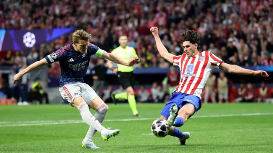 Atletico Madrid bị cầm hòa trên sân nhà