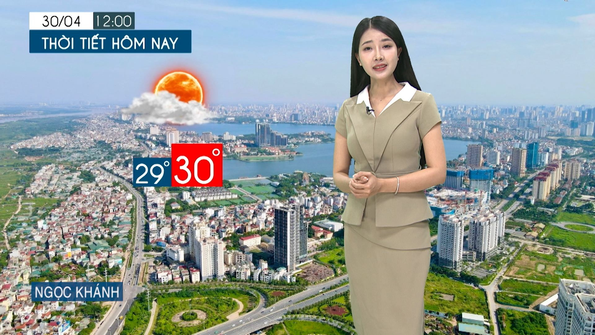 Dự báo thời tiết tối | 30/04/2026