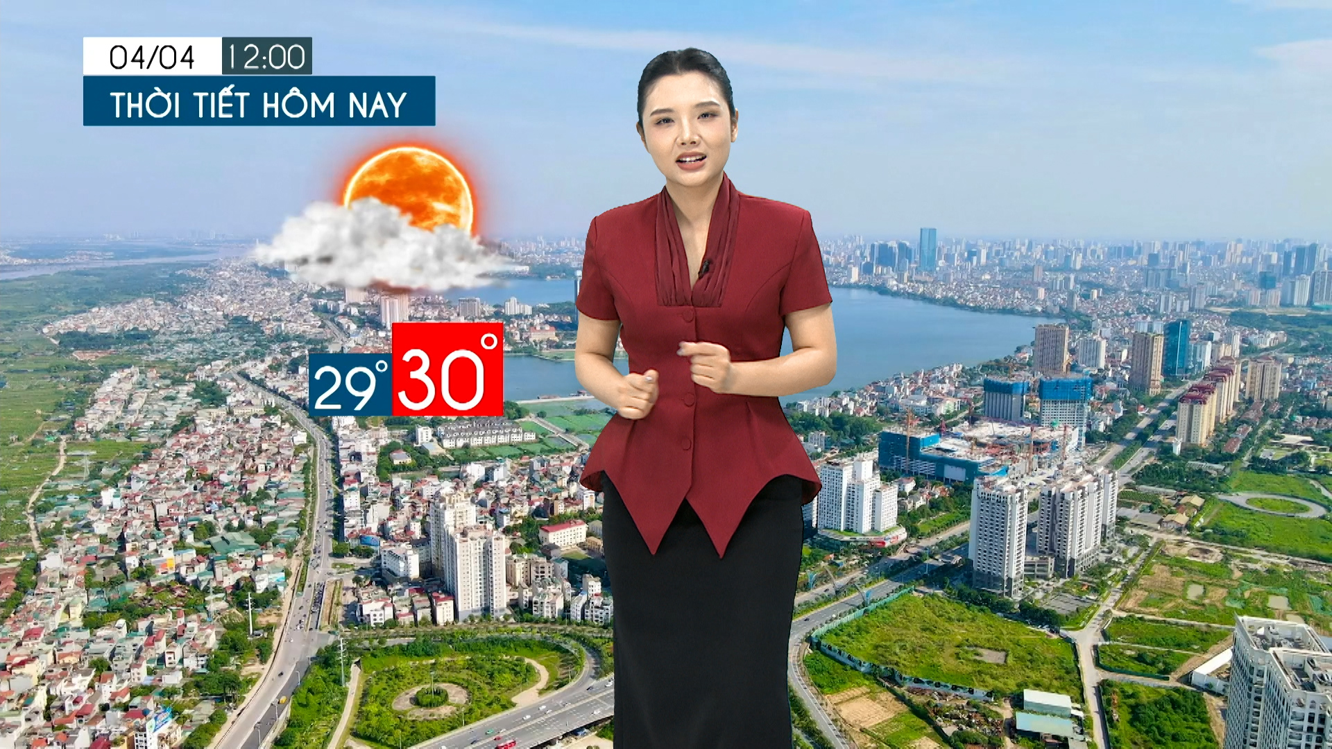 Dự báo thời tiết tối | 04/04/2026