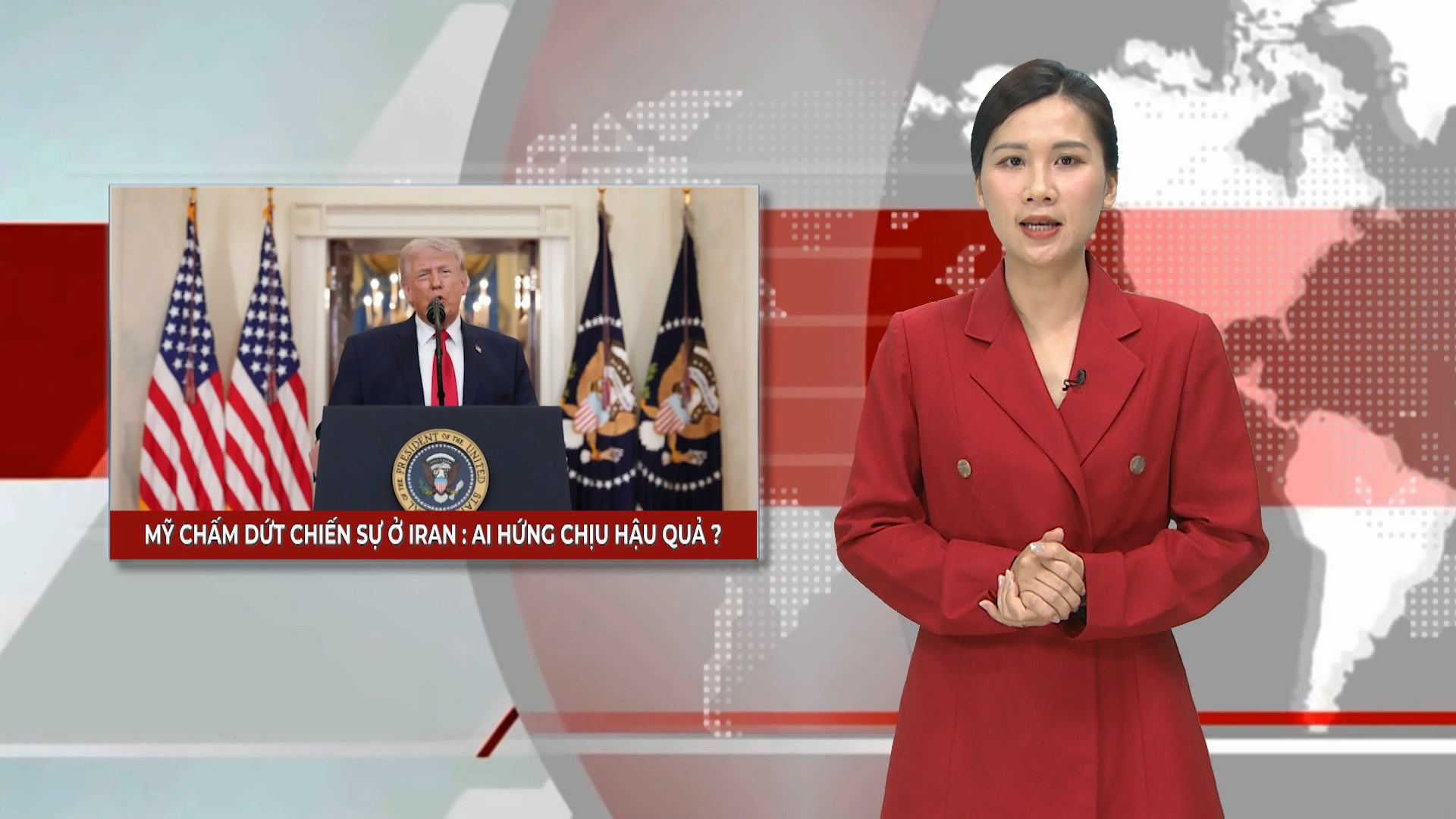 Mỹ chấm dứt chiến sự ở Iran: Ai hứng chịu hậu quả? | Nhìn ra thế giới | 04/04/2026