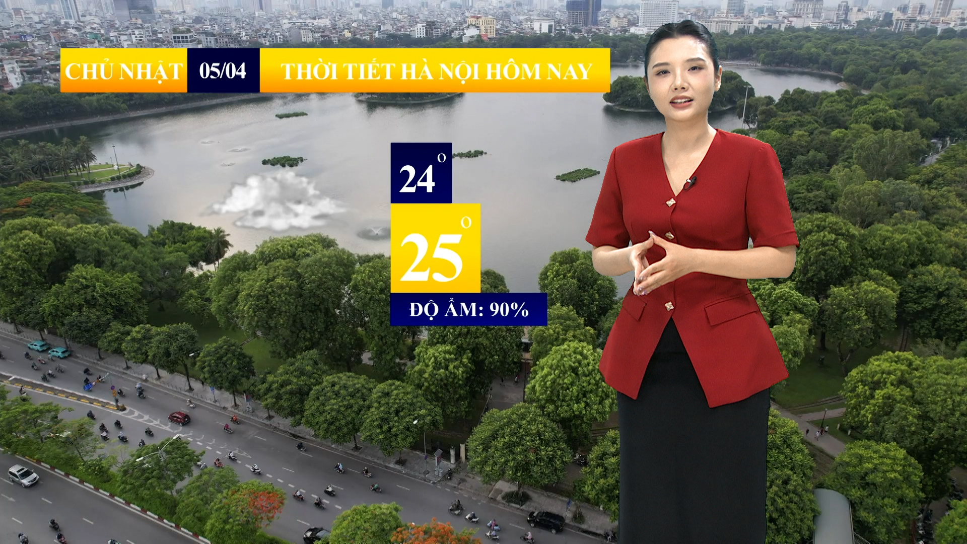 Dự báo thời tiết sáng | 05/04/2026