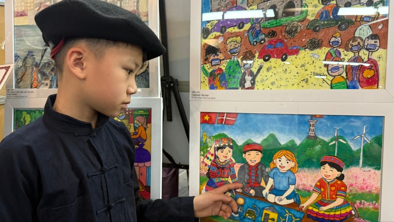 Cuộc thi vẽ ‘Đan mạch trong mắt em’ - Thông điệp xanh cho trẻ thơ