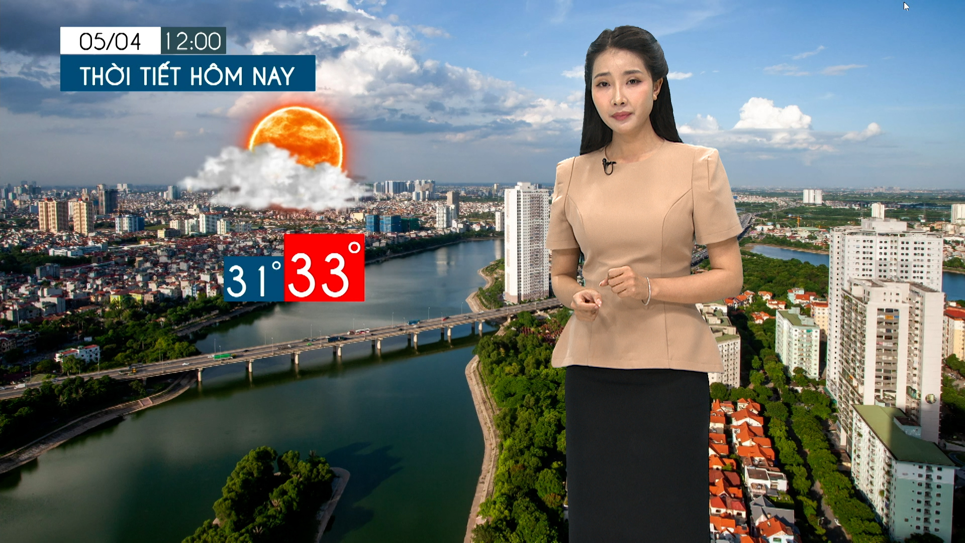 Dự báo thời tiết tối | 05/04/2026