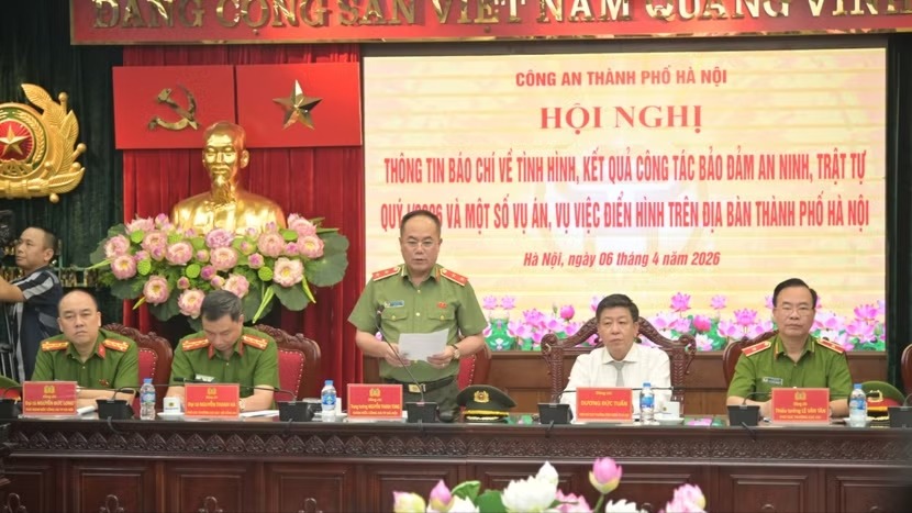 CATP Hà Nội thông tin về tình hình ANTT quý I/2026