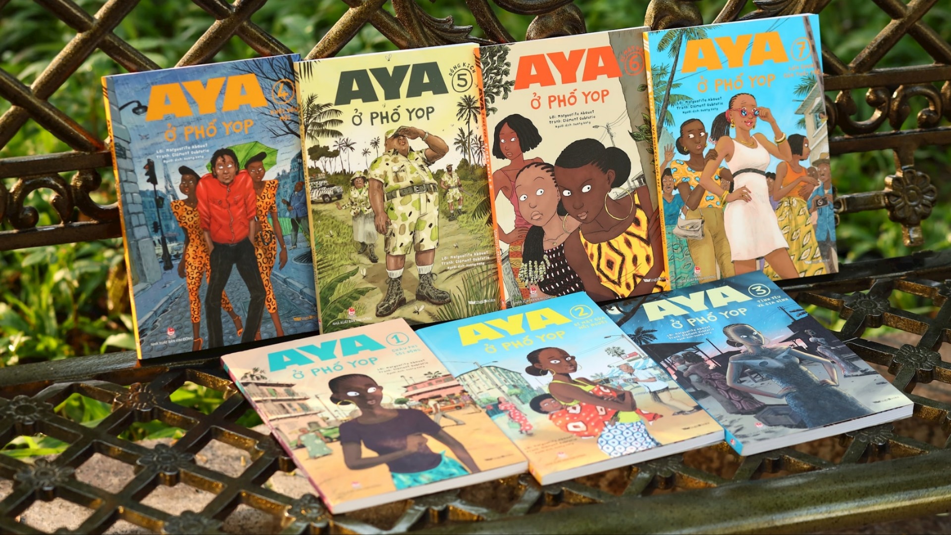 Châu Phi sôi động qua bộ truyện 'Aya ở phố Yop'