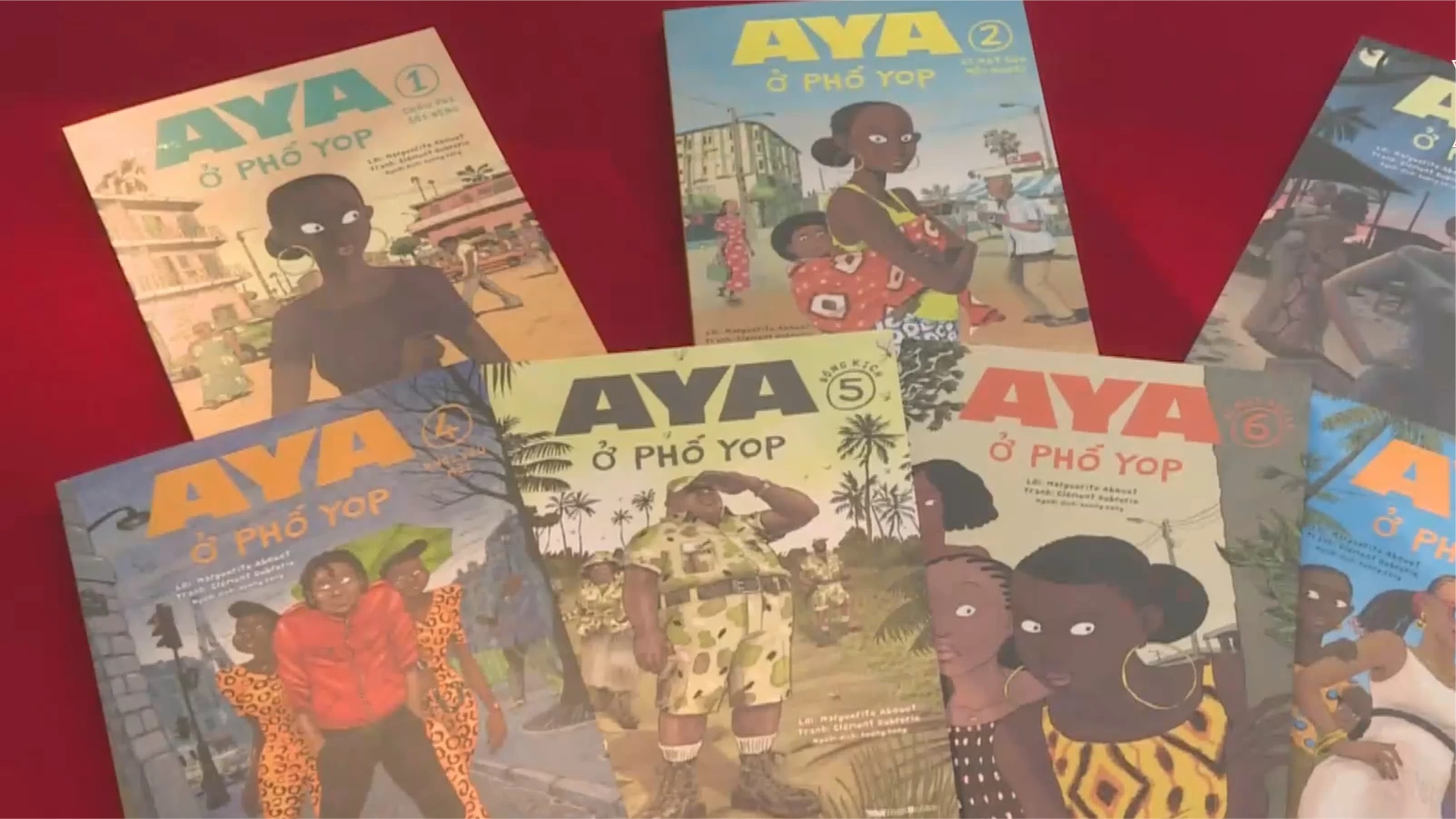 'Aya ở phố Yop' – cánh cửa mở ra châu Phi sống động