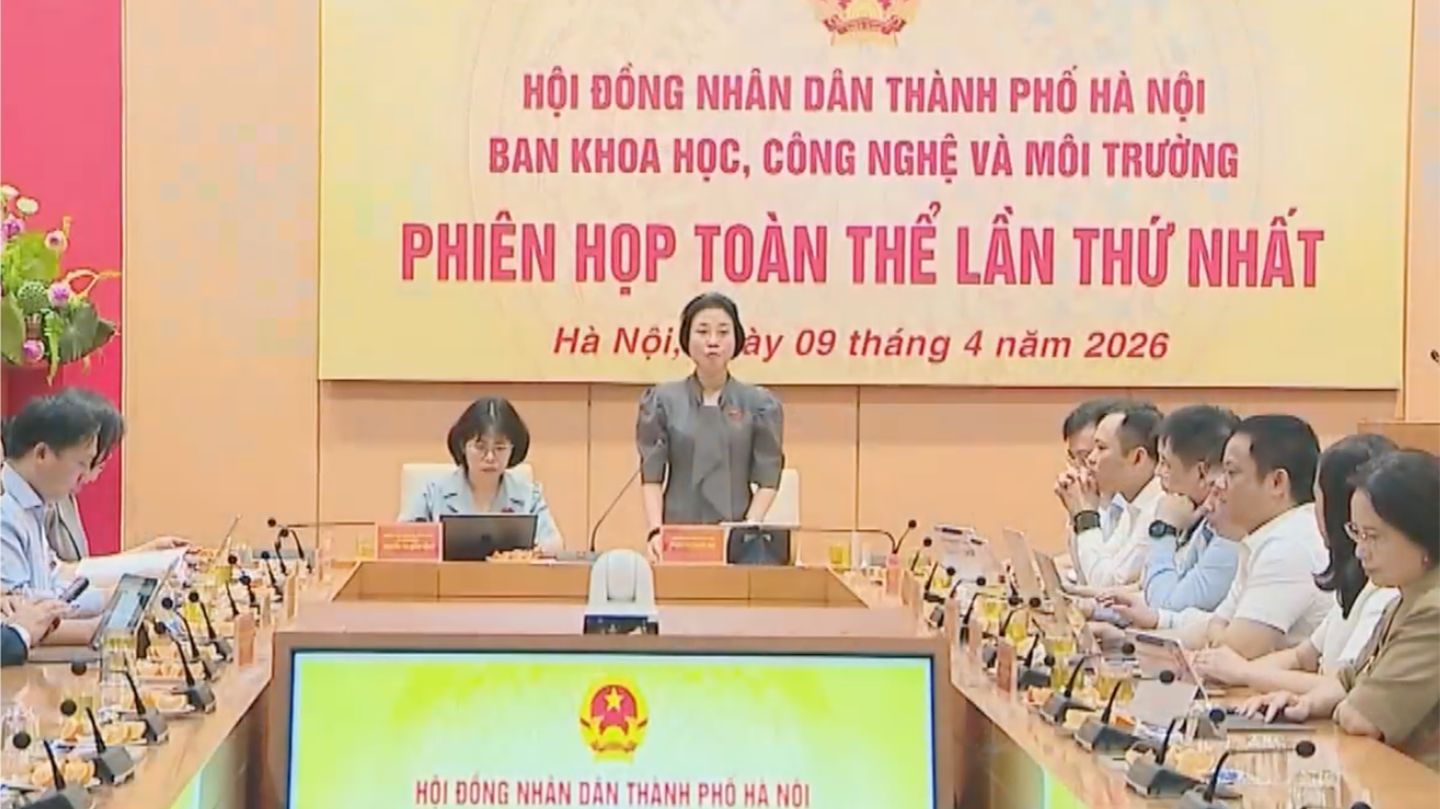 Phiên họp thứ nhất Ban Khoa học - Công nghệ và Môi trường HĐND thành phố