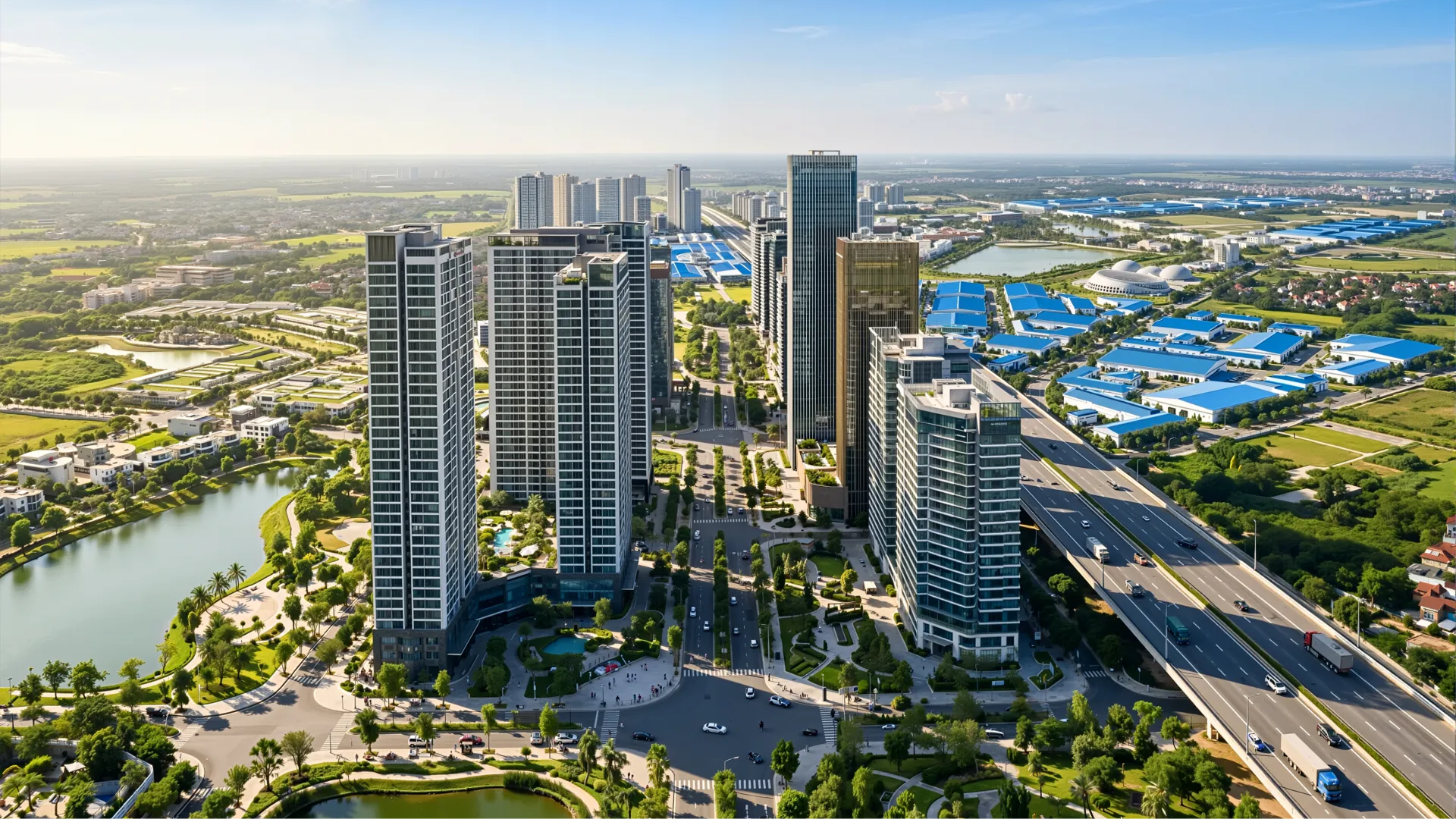 Khu đô thị đa mục tiêu chồng lấn với nhiều dự án