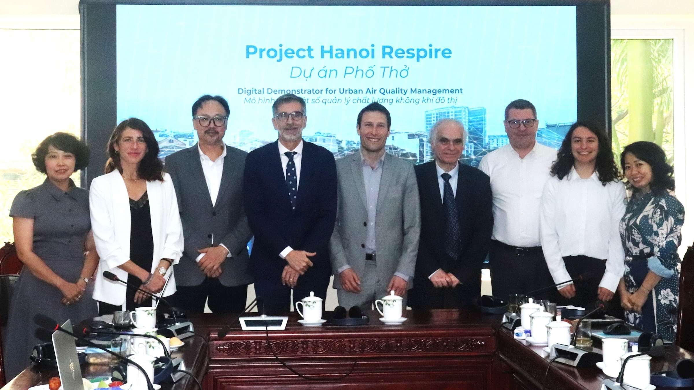 Hà Nội khởi động dự án 'Phố thở - Hà Nội thở' kiểm soát ô nhiễm không khí