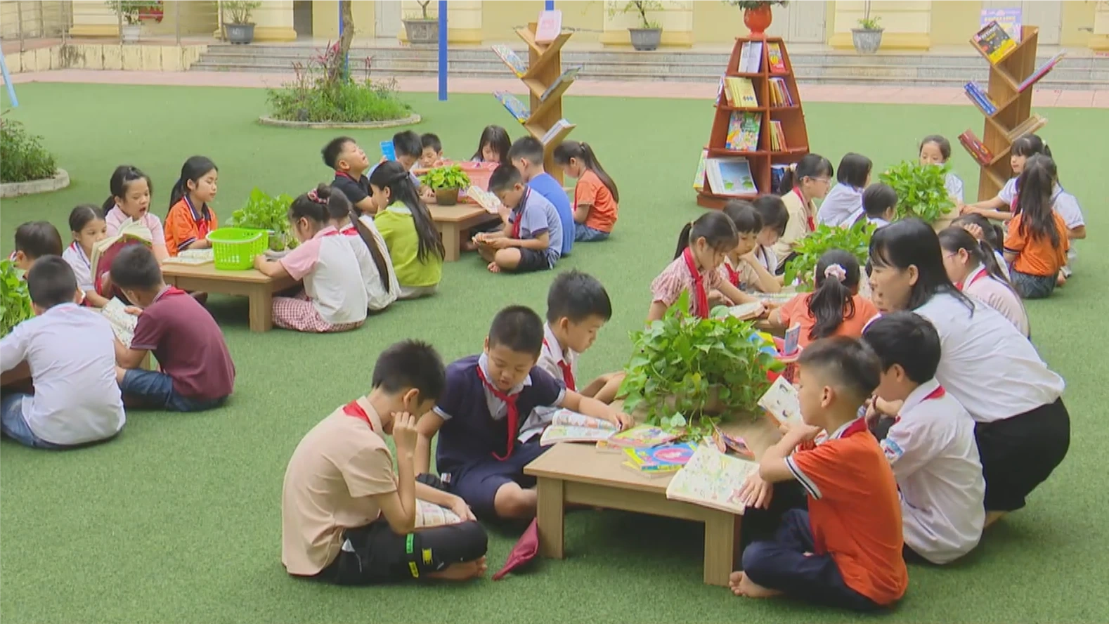 Khám phá tri thức từ thư viện thân thiện