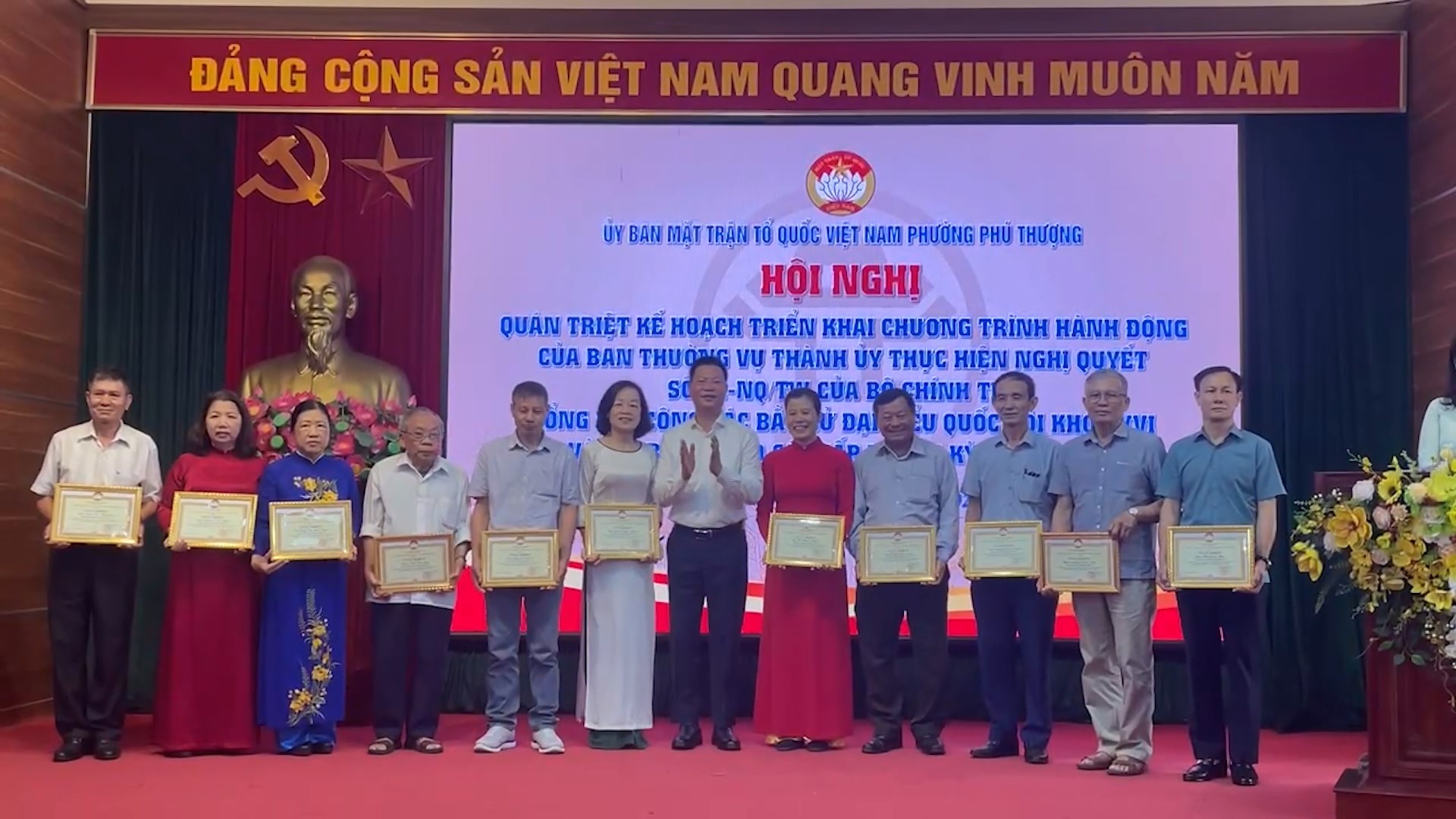 Phường Phú Thượng quán triệt Nghị quyết số 02 và tổng kết công tác bầu cử