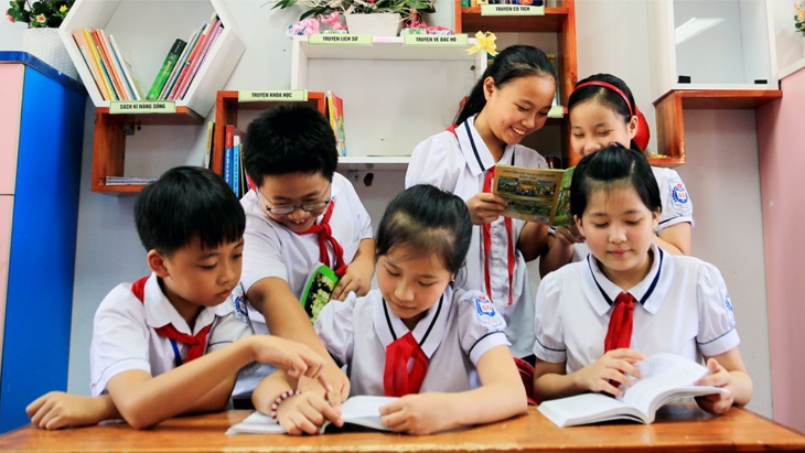 Gieo mầm thói quen đọc từ trường học