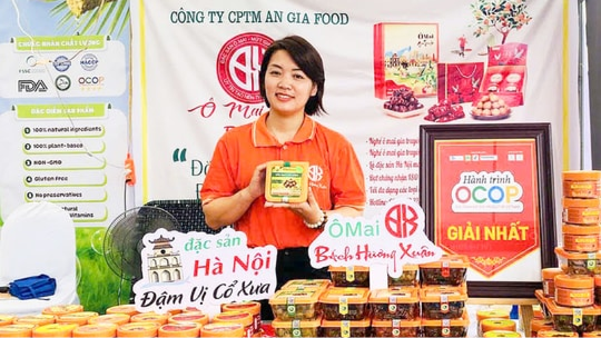 Hà Nội có thêm 9 sản phẩm OCOP đạt 5 sao quốc gia