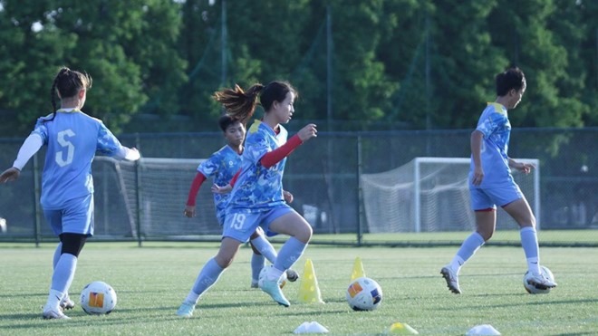 U17 nữ Việt Nam quyết tranh vé World Cup với Australia