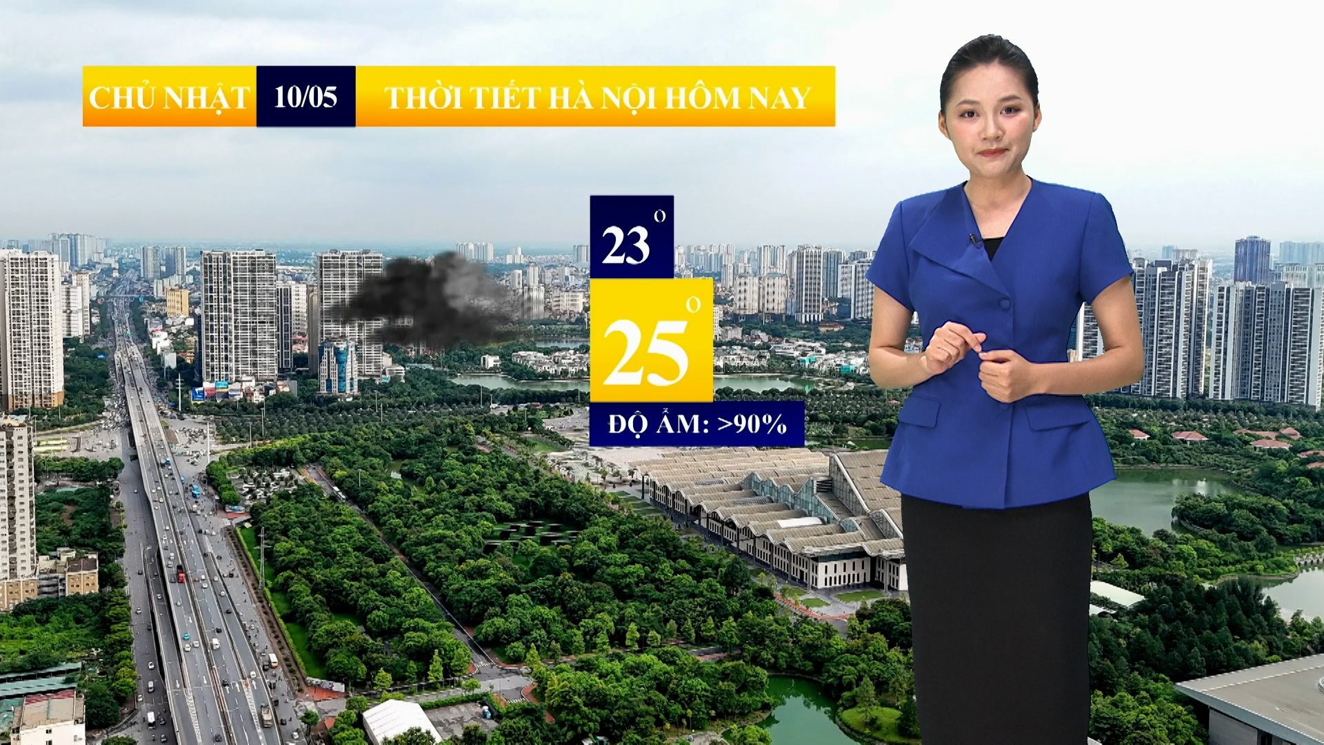 Dự báo thời tiết sáng | 10/05/2026