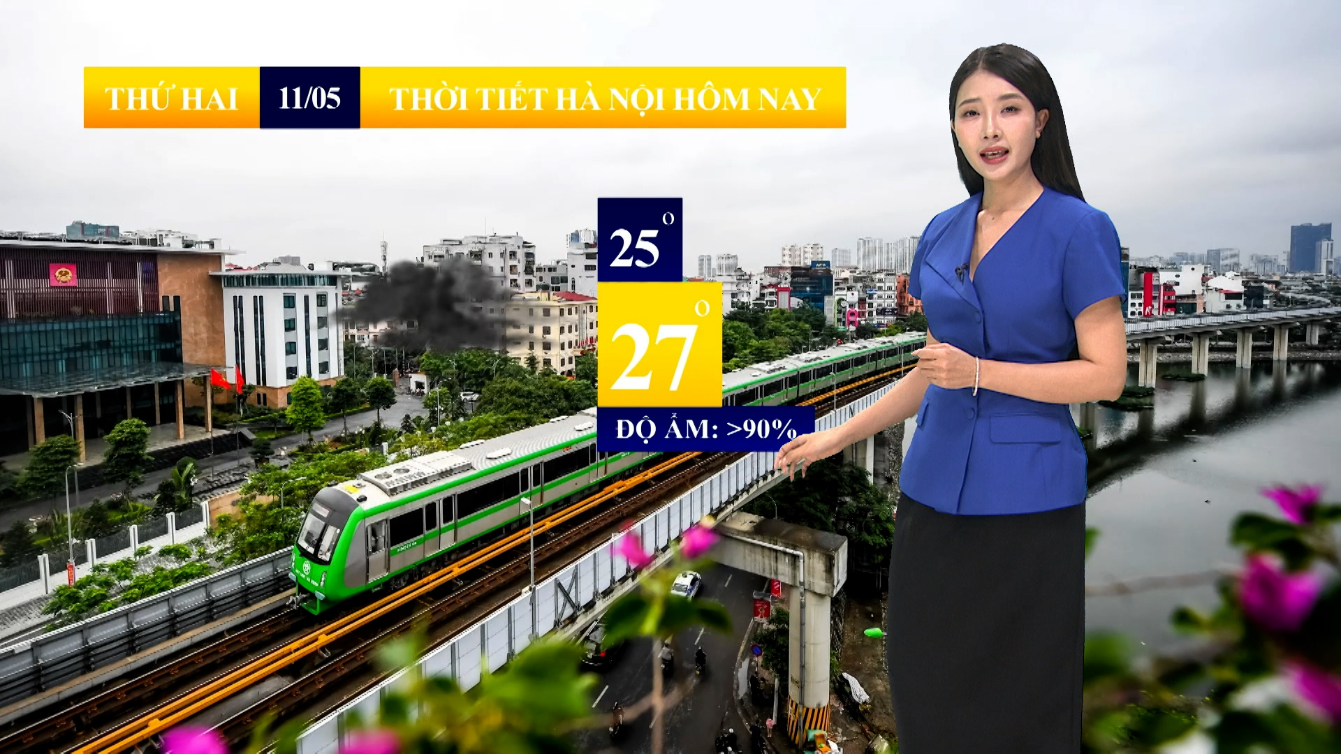 Dự báo thời tiết sáng | 11/05/2026