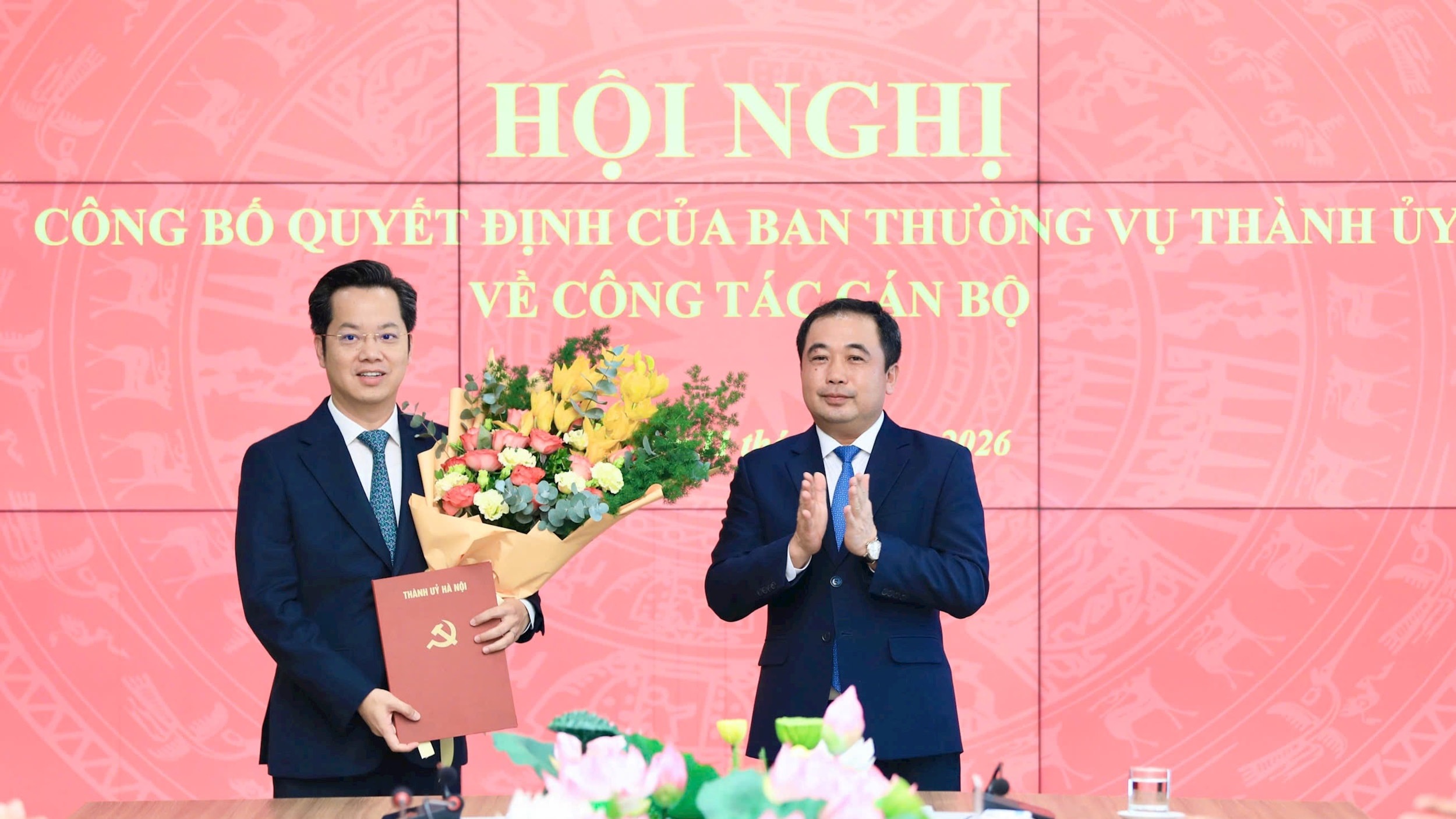Đồng chí Vũ Đăng Định giữ chức Trưởng ban Tổ chức Thành ủy Hà Nội