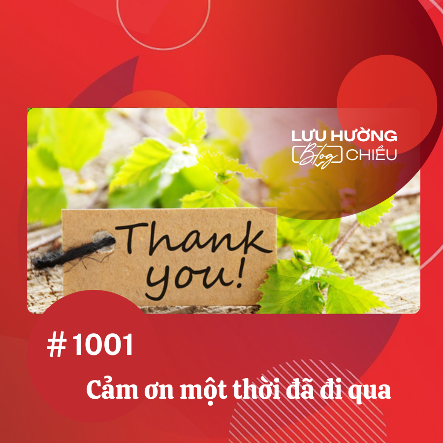 Cảm ơn một thời đã đi qua