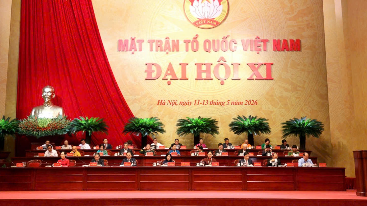 Ngày làm việc thứ nhất Đại hội XI MTTQ Việt Nam