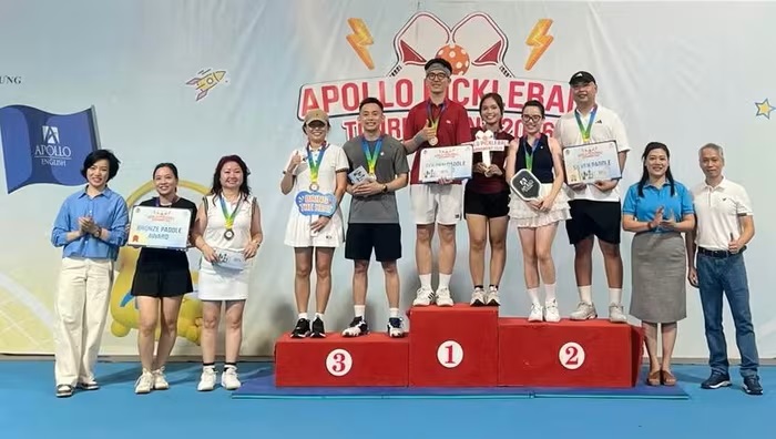 Apollo Pickleball Tournament 2026 lan tỏa tinh thần gắn kết qua thể thao
