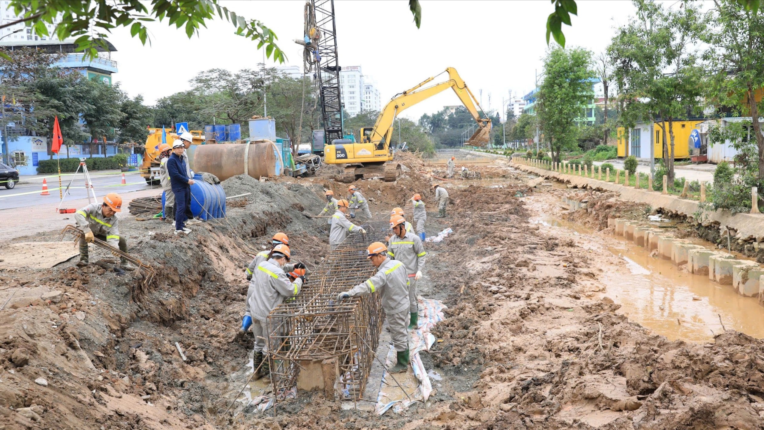 Hà Nội chủ động phòng chống úng ngập mùa mưa 2026 