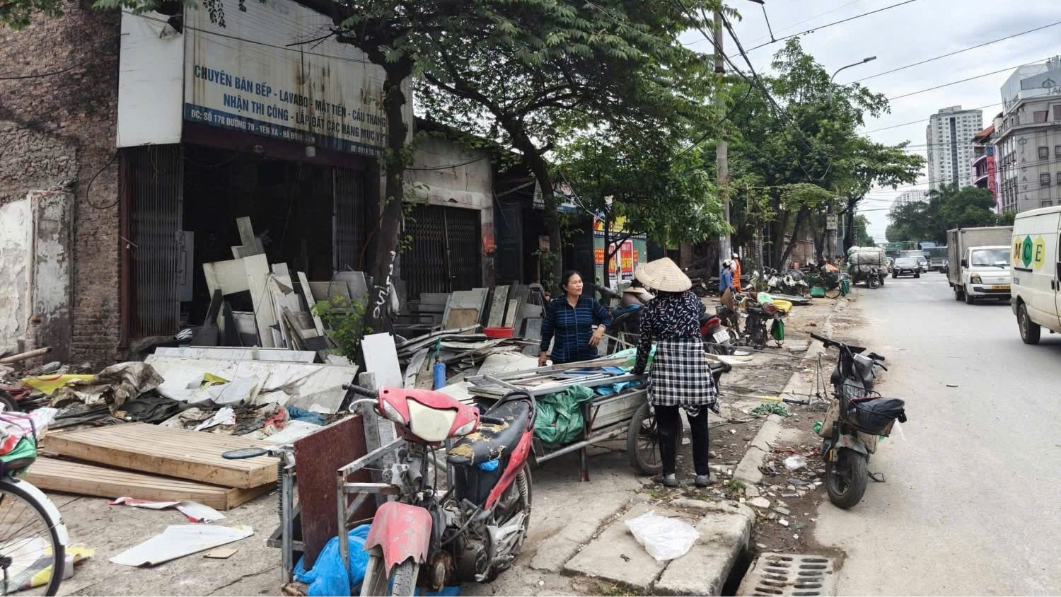 Phường Hà Đông hoàn thành GPMB nút giao đường 70