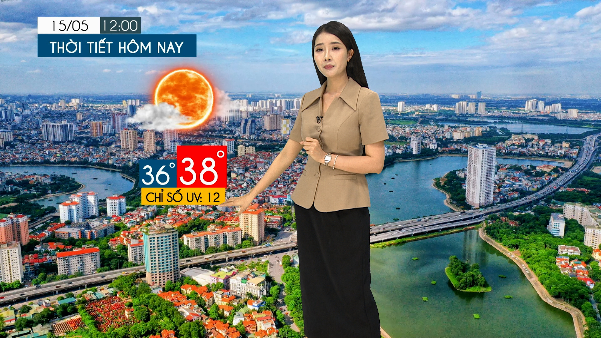 Dự báo thời tiết tối | 15/05/2026